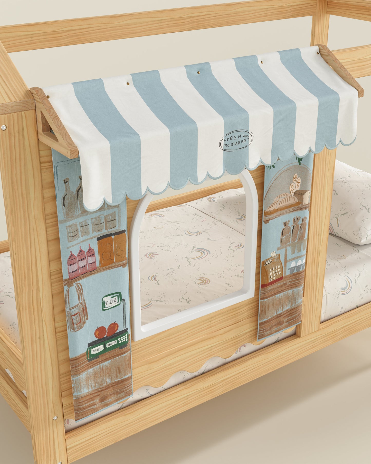 Panneau de jeu Bungalow