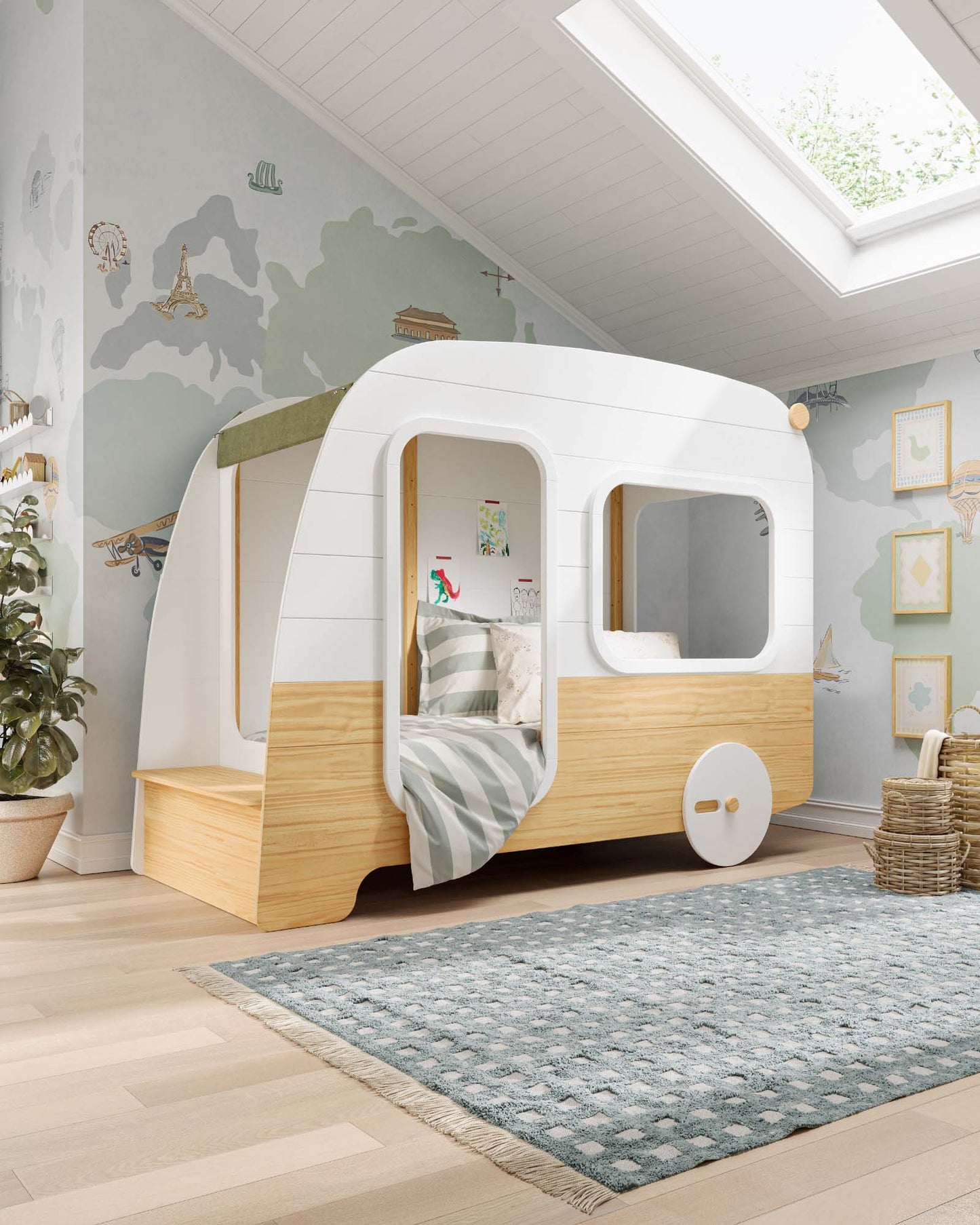 Lit de campeur pour enfants