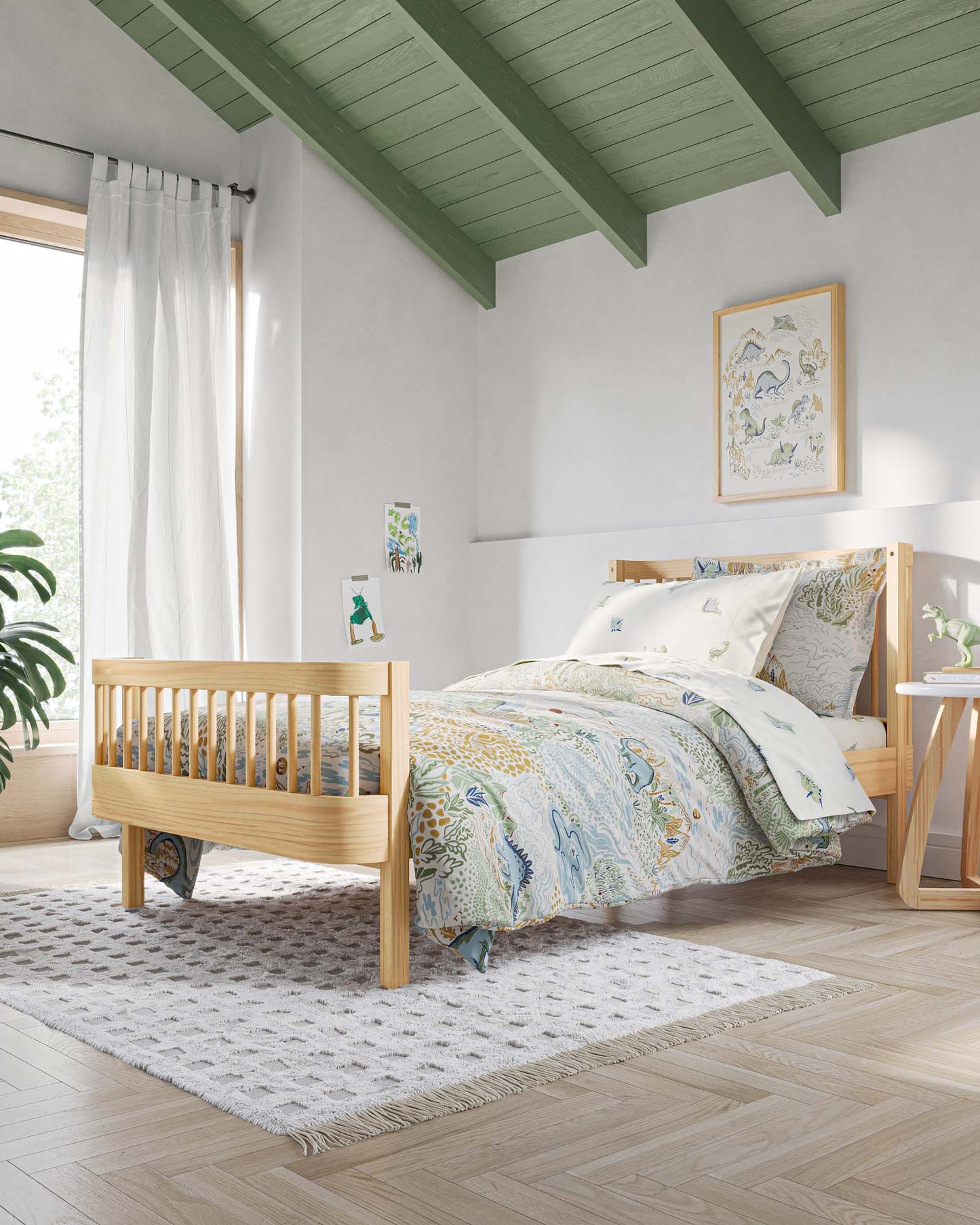 Lit enfant The Wave | Lit Montessori convertible en lit simple