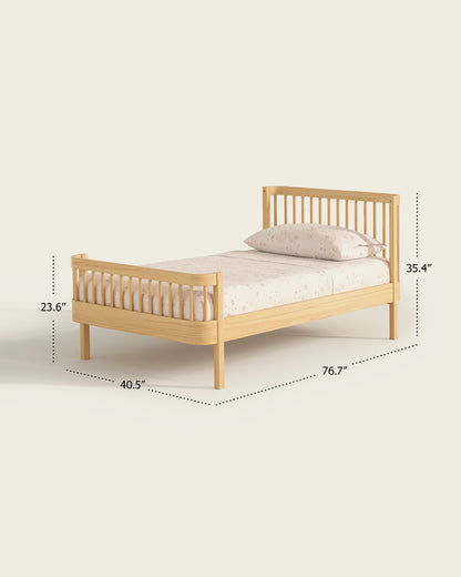 Lit enfant The Wave | Lit Montessori convertible en lit simple