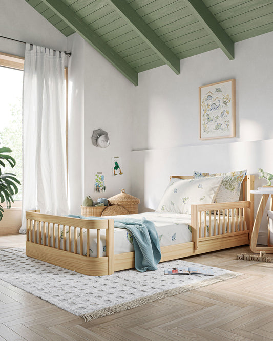 Lit enfant The Wave | Lit Montessori convertible en lit simple