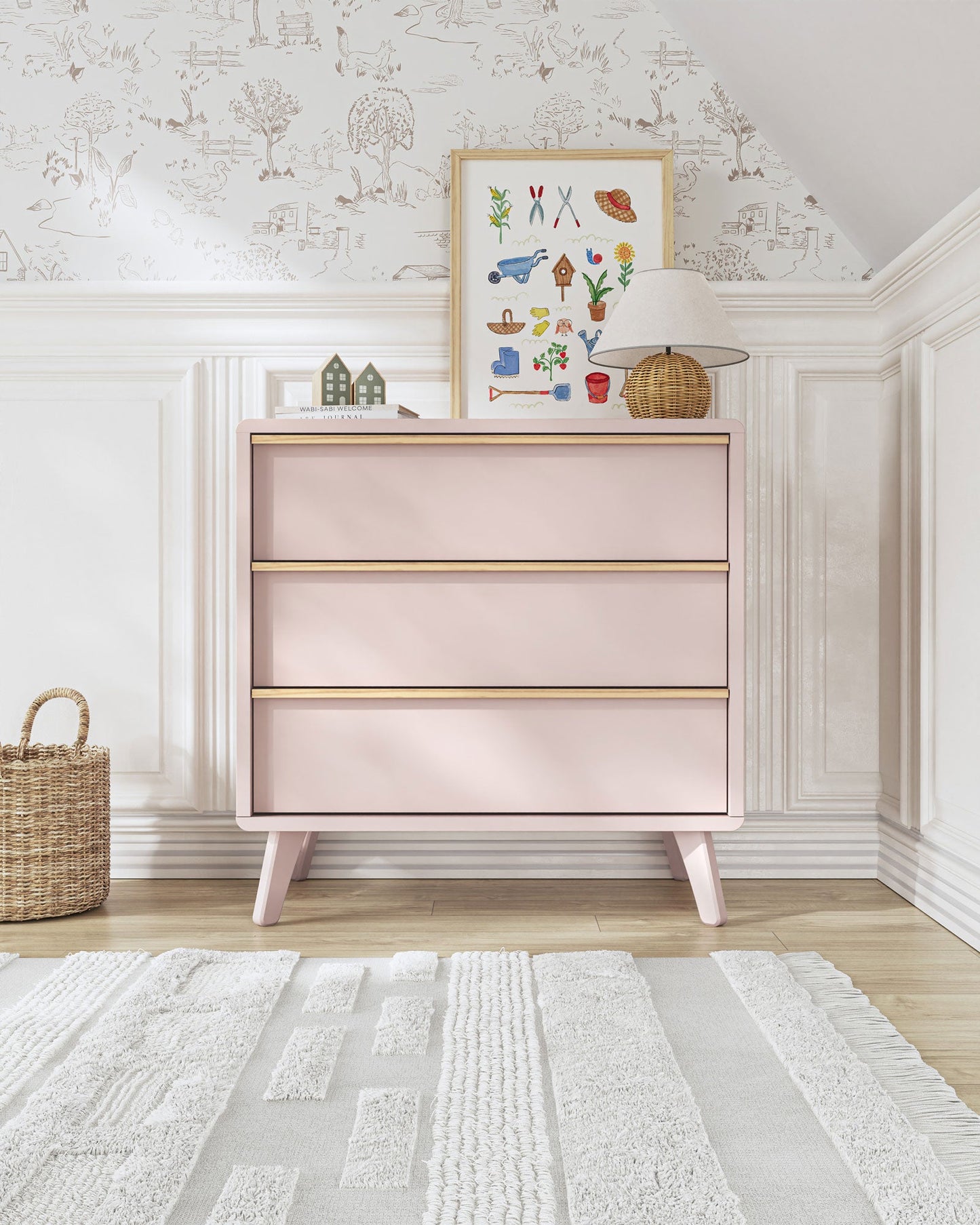 La commode Willow assemblée