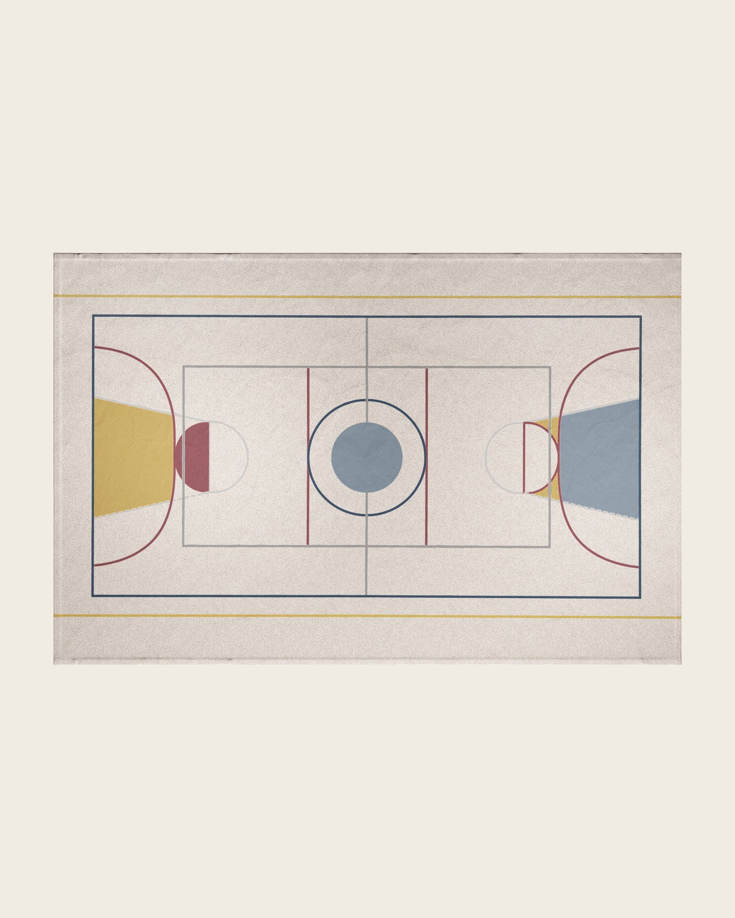 Tapis de jeu au bord du terrain