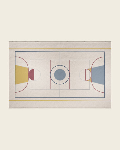 Tapis de jeu au bord du terrain