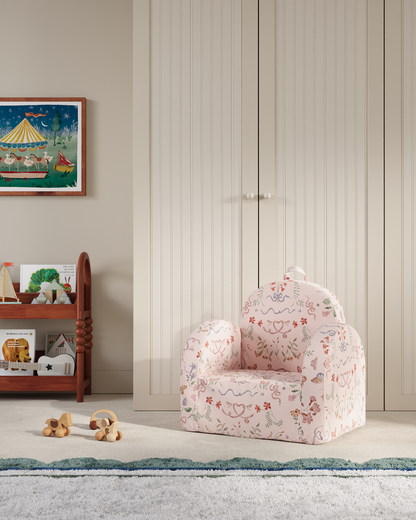 La mini-chaise Hop en sergé