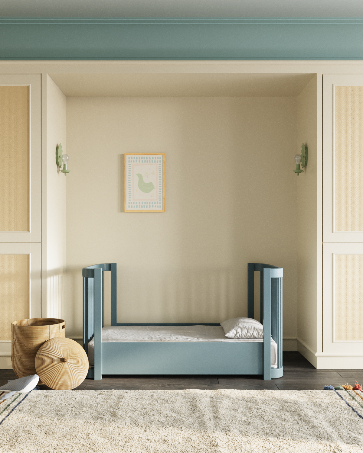 Le berceau Wave en couleur