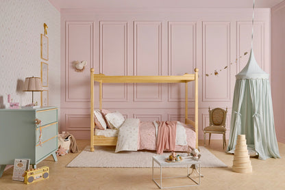 Lit enfant à baldaquin château