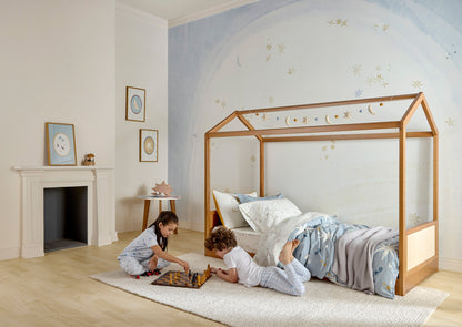 Lit enfant Our House | Lit Montessori convertible au sol en lit simple