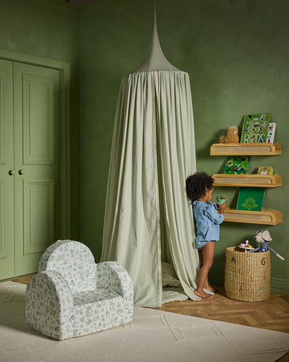 La mini-chaise Hop en sergé