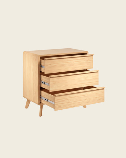 La commode Willow assemblée